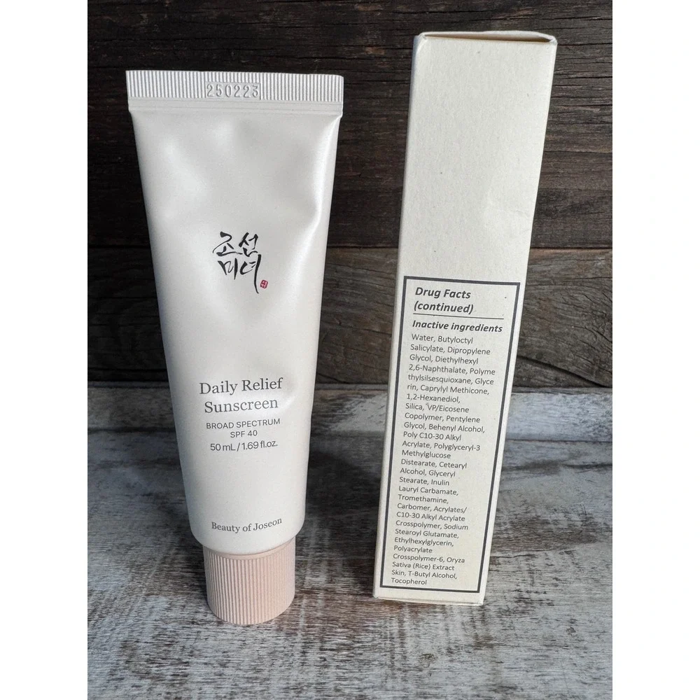 Beauty of Joseon Daily Relief Sunscreen SPF40 | Full Size | MSRP $36 | Viral